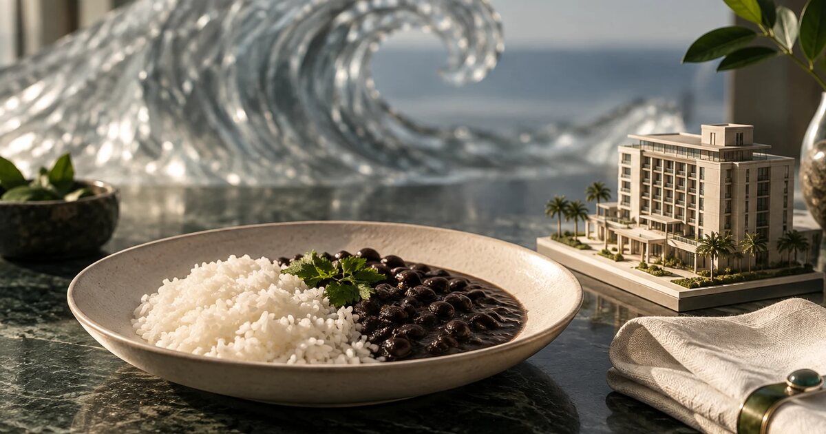 Arroz e feijão, uma miniatura de hotel e uma onda de vidro: os fundamentos da operação diante da onda de IA.